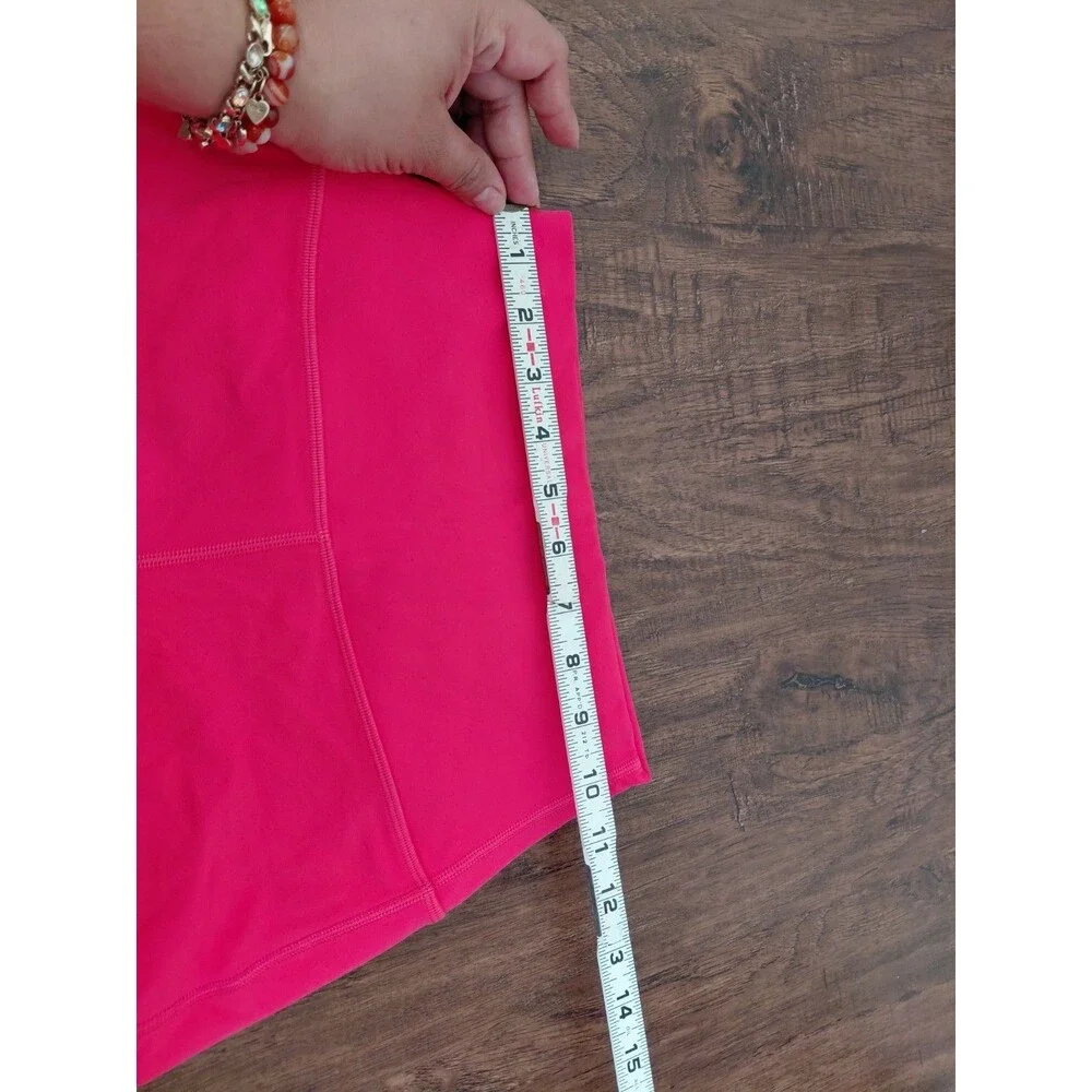 Lululemon Align High Rise Short Double Lined Nulu Size 4 Lipgloss LIPG